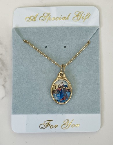 Saint christopher medal - st,
