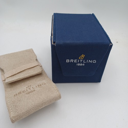Breitling blue watch box - blue,