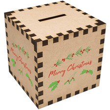 'Merry Christmas' Money Box /