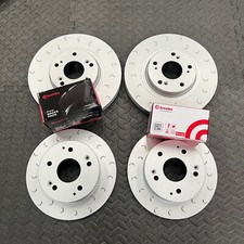 Honda Civic EP3 Type R C Hook Performance Brake Discs Brembo Pads Front & Rear