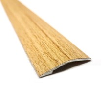 Oak effect Ramp Aluminium Door Floor Bar Trim Threshold Motion Profile 900mm