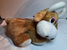 Vintage Mooing Plush Soft Toy
