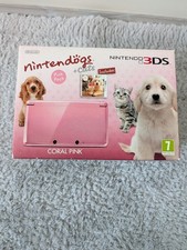 Nintendo 3DS Console Nintendogs Edition Pink Excellent Condition