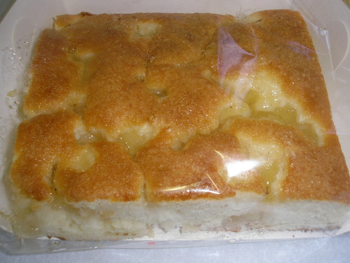 Home made apple - apple, sponge