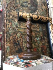 Early 20th Century Turned Oak