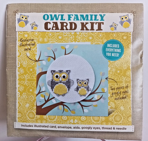 Cross stitch owl - cross,