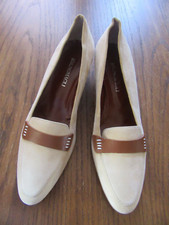 Bruno Magli beige and brown