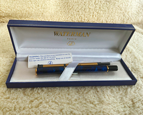 Waterman fountain pen with - pen,