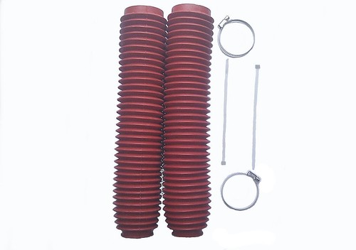 Front fork gaiters heavy - front,