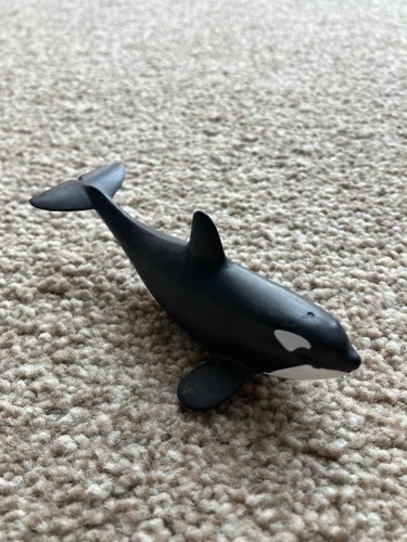 Schleich orca calf figure - orca,