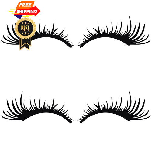 Car eyelashes for headlights - eyelashes,