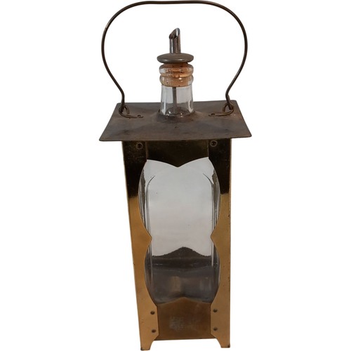 Vintage brass and - vintage, glass