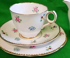 Royal Stafford Tea Trio: Rose