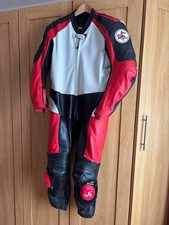 motorcycle leathers 1 piece suit 40-42