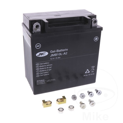 Jmt battery yb10l gel fits - jmt, yb10l-a2