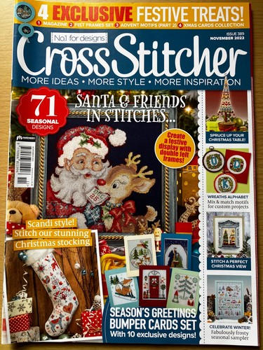 Cross stitcher magazine issue - cross,