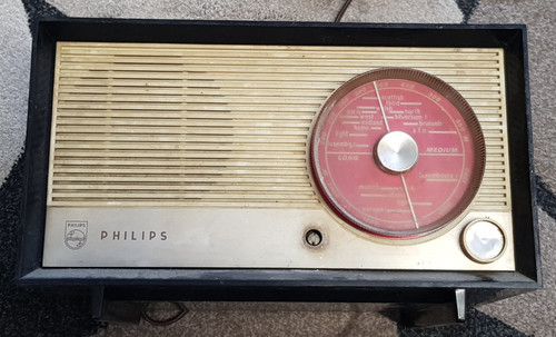 Philips b2g05u valve radio - philips,