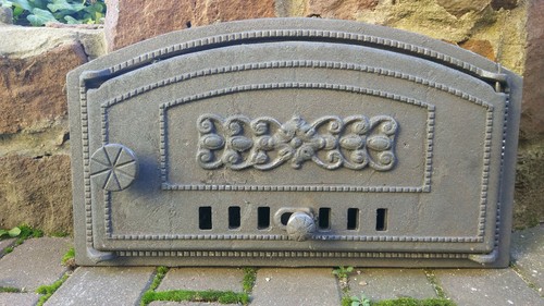 Cast iron fire foor - cast,