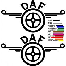 DAF OLD LOGO LORRY HGV DECAL