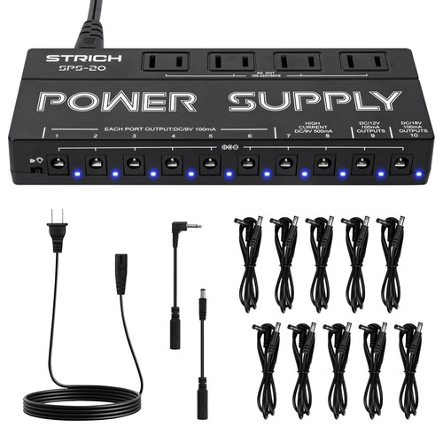 Strich guitar pedal power - guitar,