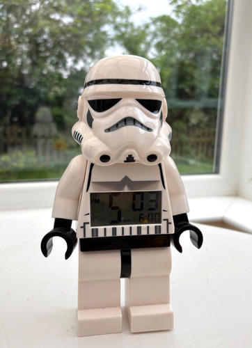 Lego digital alarm - lego, star
