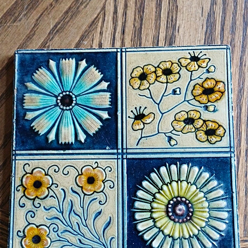 Glazed ceramic arts and crafts - and,