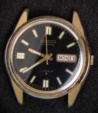 Seiko Black Dial Men's