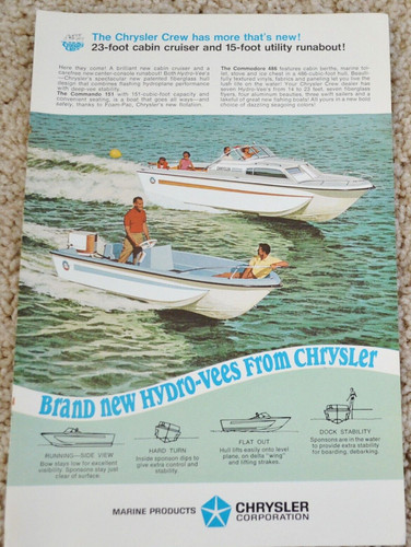 Chrysler cabin cruiser utility - chrysler,