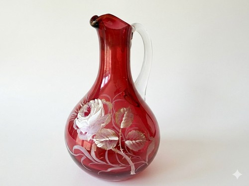 Antique victorian cranberry - victorian,