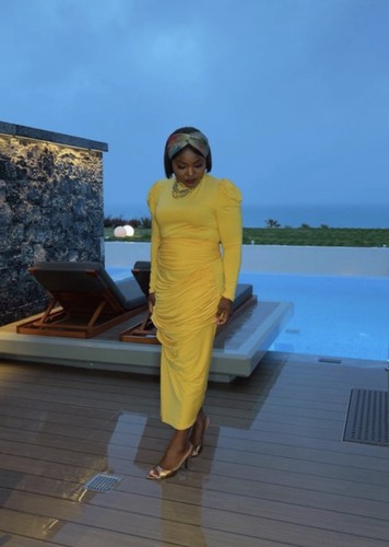 Yellow virgos lounge maxi - yellow,