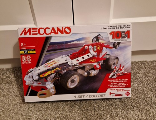 Meccano racing car in - racing, 10-in-1