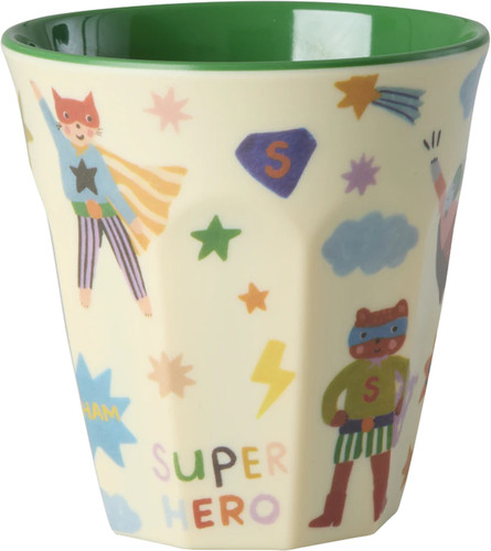Rice melamine cup with - rice,