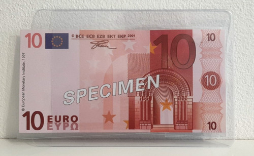 2001 specimen euro - specimen,
