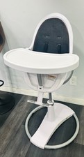 bloom fresco high chair, white