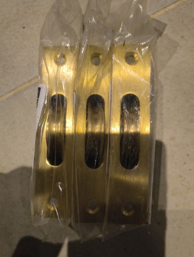 Brass sash pulleys - sash,