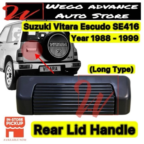 Rear tailgate door handle - tailgate,