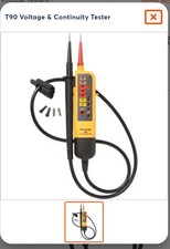 Fluke T90 Voltage & Continuity Tester