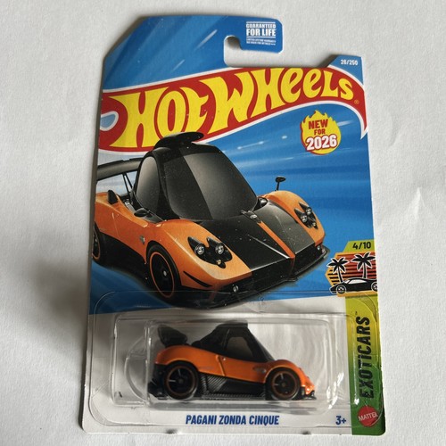 2026 hot wheels pagani zonda - hot,