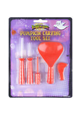 5 Piece Halloween Pumpkin Carving Set Kit Tool DIY Craft Tools Kids Party Scoop