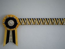 Yellow navy & gold supreme