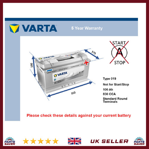 Battery fits daimler 250 - battery,