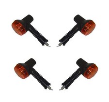 Winkers Complete Set of 4 Front & Rear For Kawasaki KDX 125 B 1990-1999