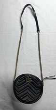 Gucci GG Marmont Black Leather
