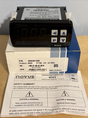 Novus n323 input pt100 - novus, n323,