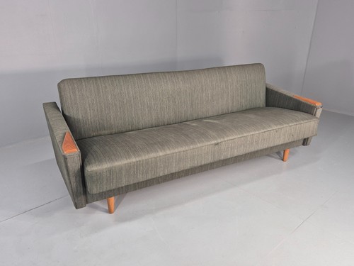 Vintage mid century sofa bed - vintage,