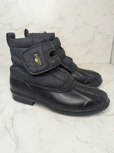 Navy blue yard muck ankle - navy,