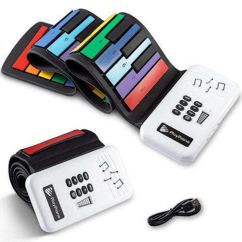 49keys keyboard piano roll - roll, up