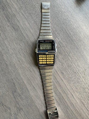 Vintage casio calculator data - casio,
