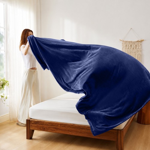 Super soft fleece blanket sofa - super,