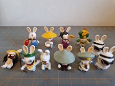 10x Rabbids Rabids Figures